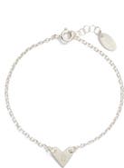 Nashelle Initial Heart Bracelet