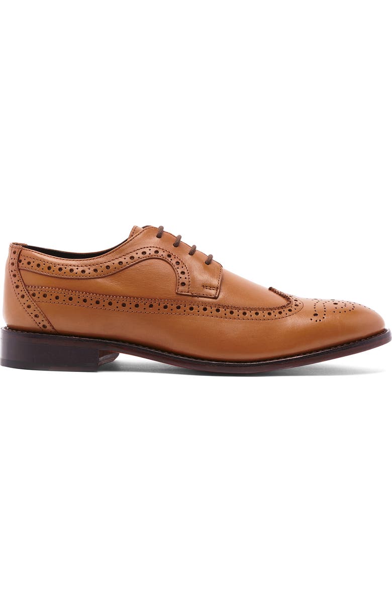 Anthony Veer Regan Wingtip Derby, Alternate, color, Walnut
