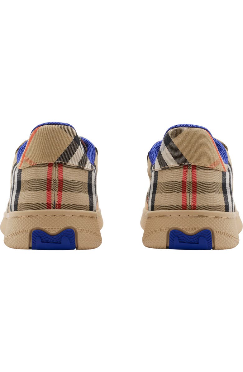 Burberry Terrace Check Sneaker, Alternate, color, Sand
