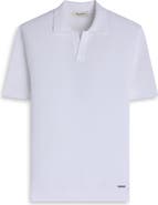 Bugatchi Open Stitch Polo Sweater