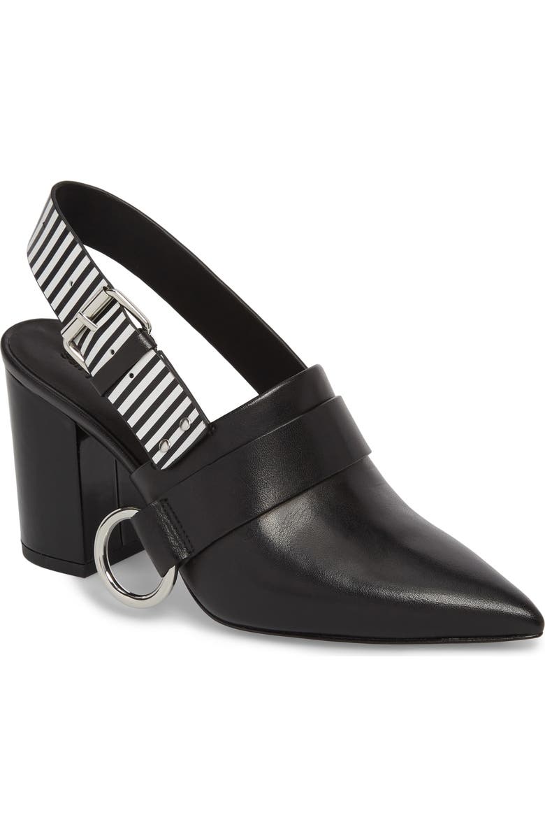 Self-Portrait Carmen Slingback Mule, Main, color,