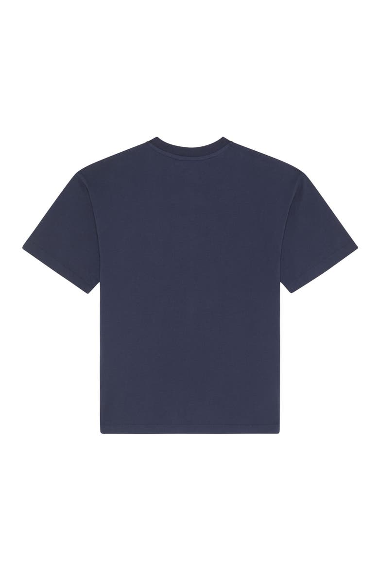 Boys Organic Cotton Oversize T-shirt Turtle, Alternate, color, Navy