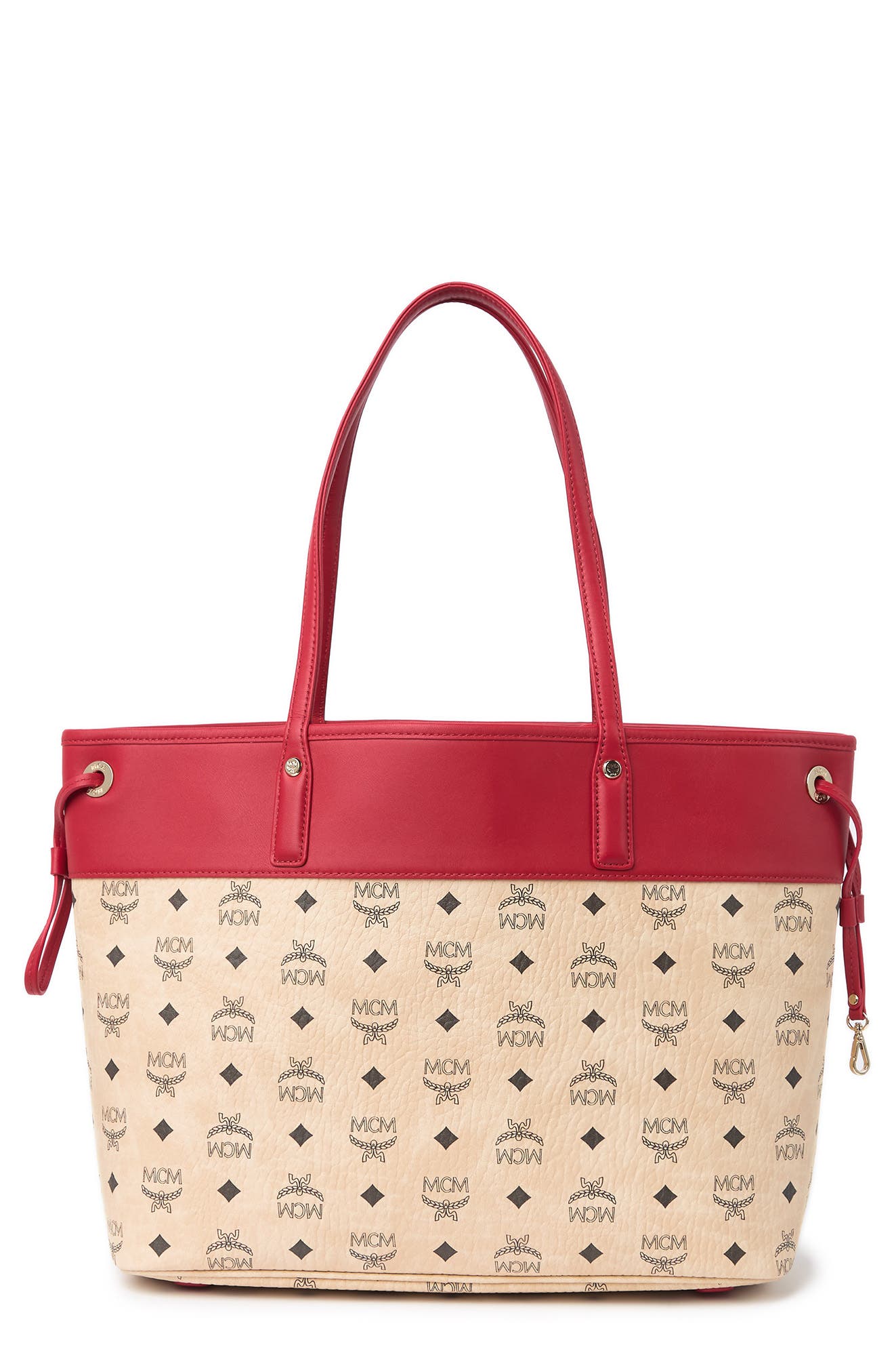 MCM Medium Shopper Bag, Alternate, color, 