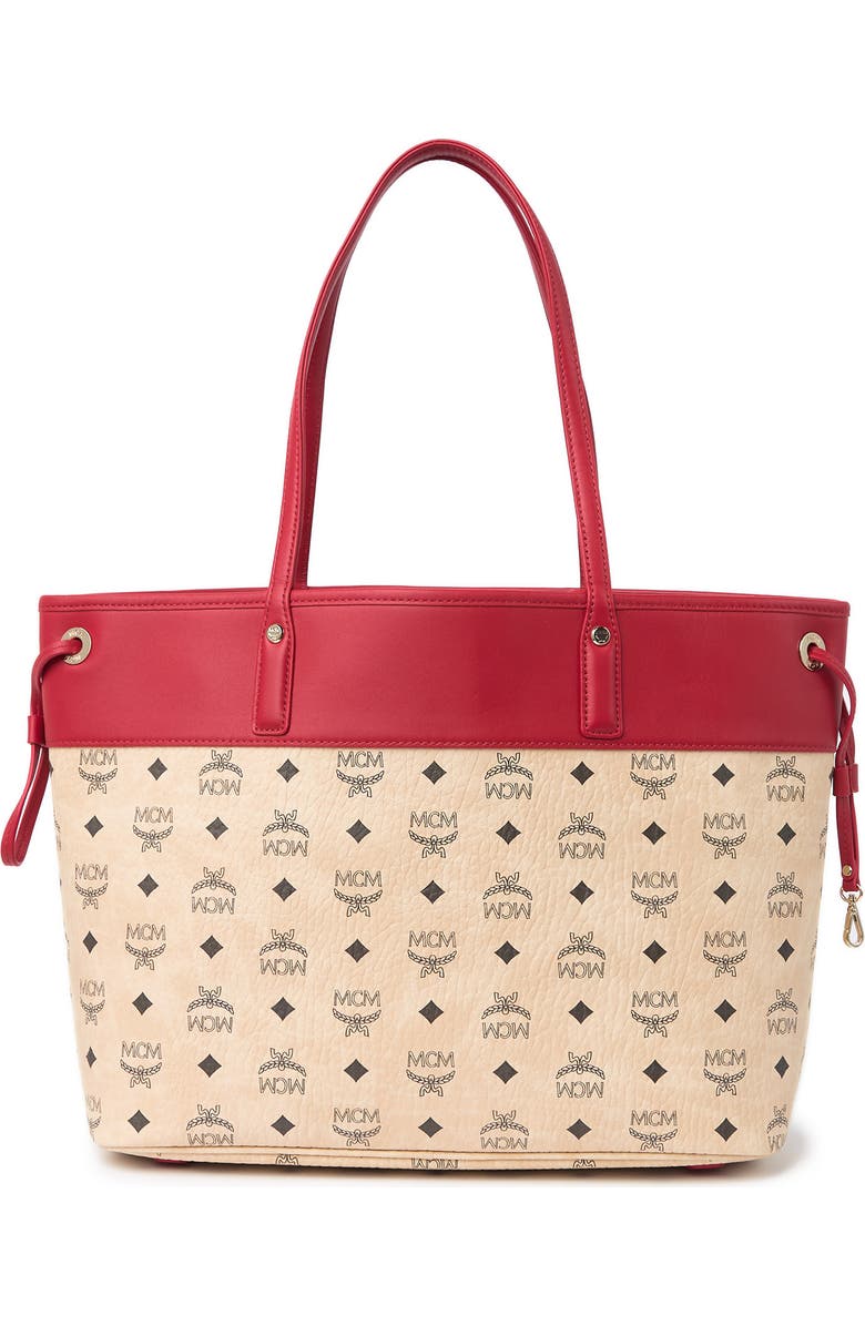MCM Medium Shopper Bag, Alternate, color,