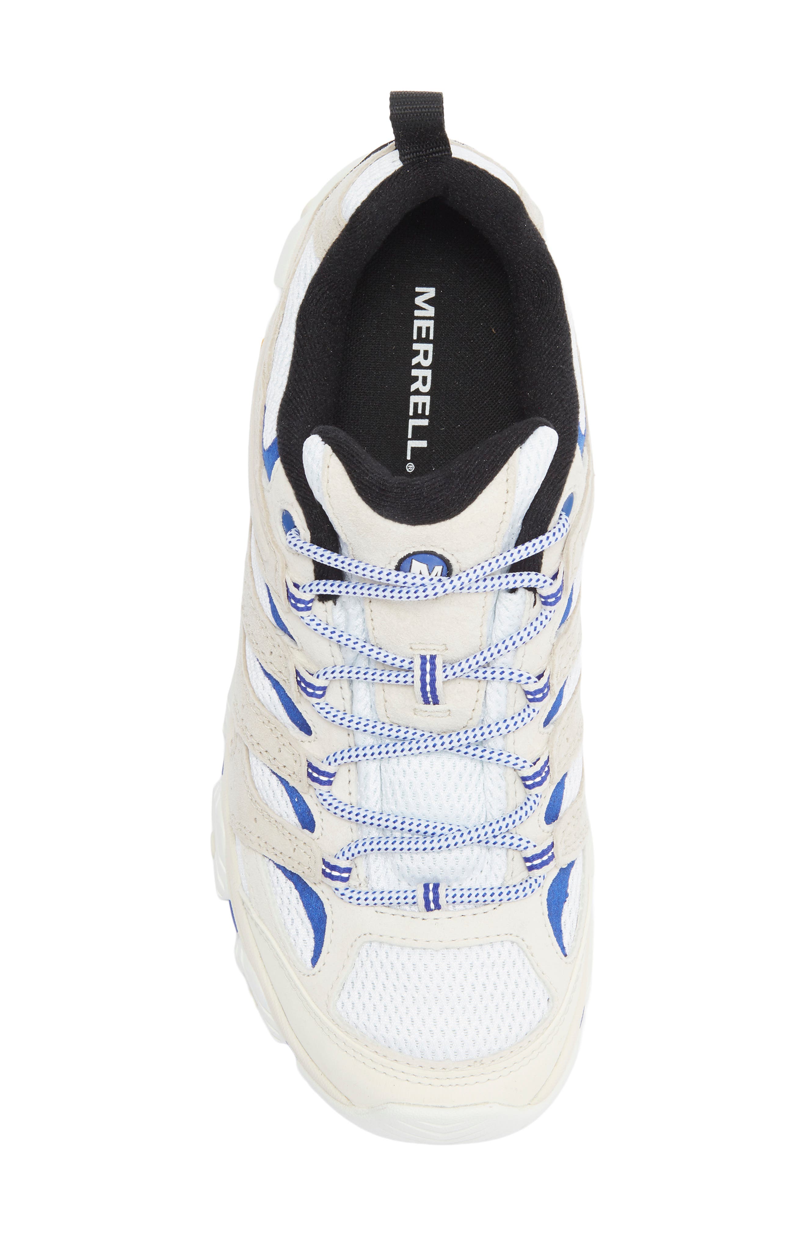 Merrell Moab 3 Hiking Shoe, Alternate, color, White/ Sapphire