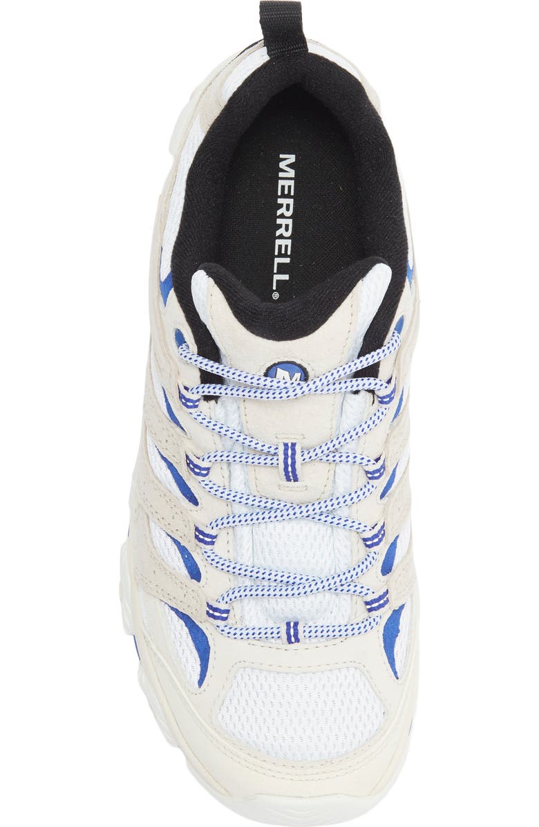 Merrell Moab 3 Hiking Shoe, Alternate, color, White/ Sapphire