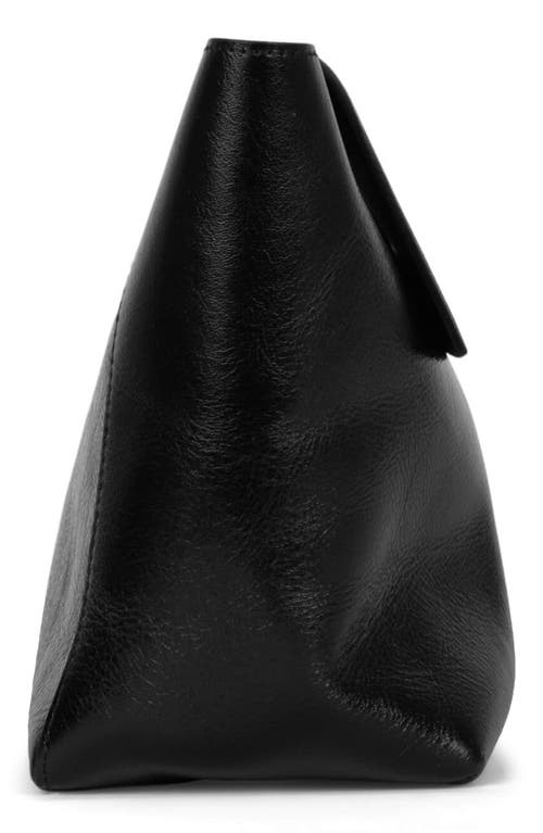 Jeffrey Campbell Toolbox Leather Clutch In Black