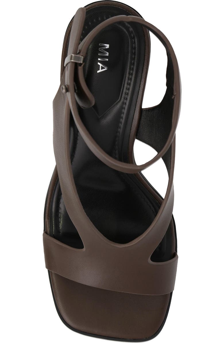MIA Felipa Sandal, Alternate, color, Chocolate