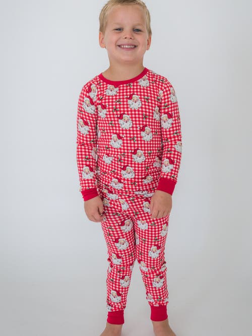 Rufflebutts Gender Inclusive Softsnooze Long Sleeve Pajama Set In Pink
