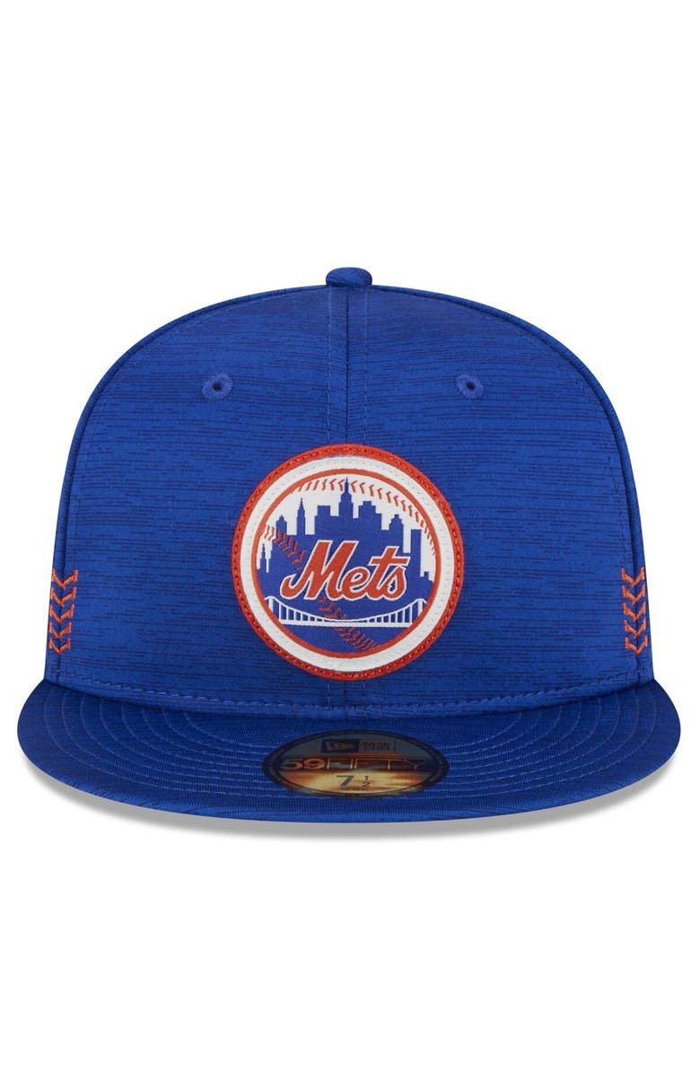 New Era Men's New Era Royal New York Mets 2024 Clubhouse 59FIFTY Fitted Hat, Alternate, color, Royal