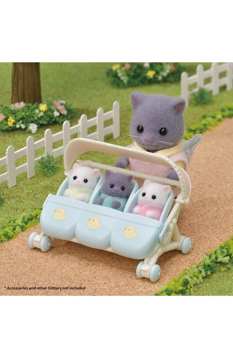 Calico Critters Persian Cat Triplets, Alternate, color,