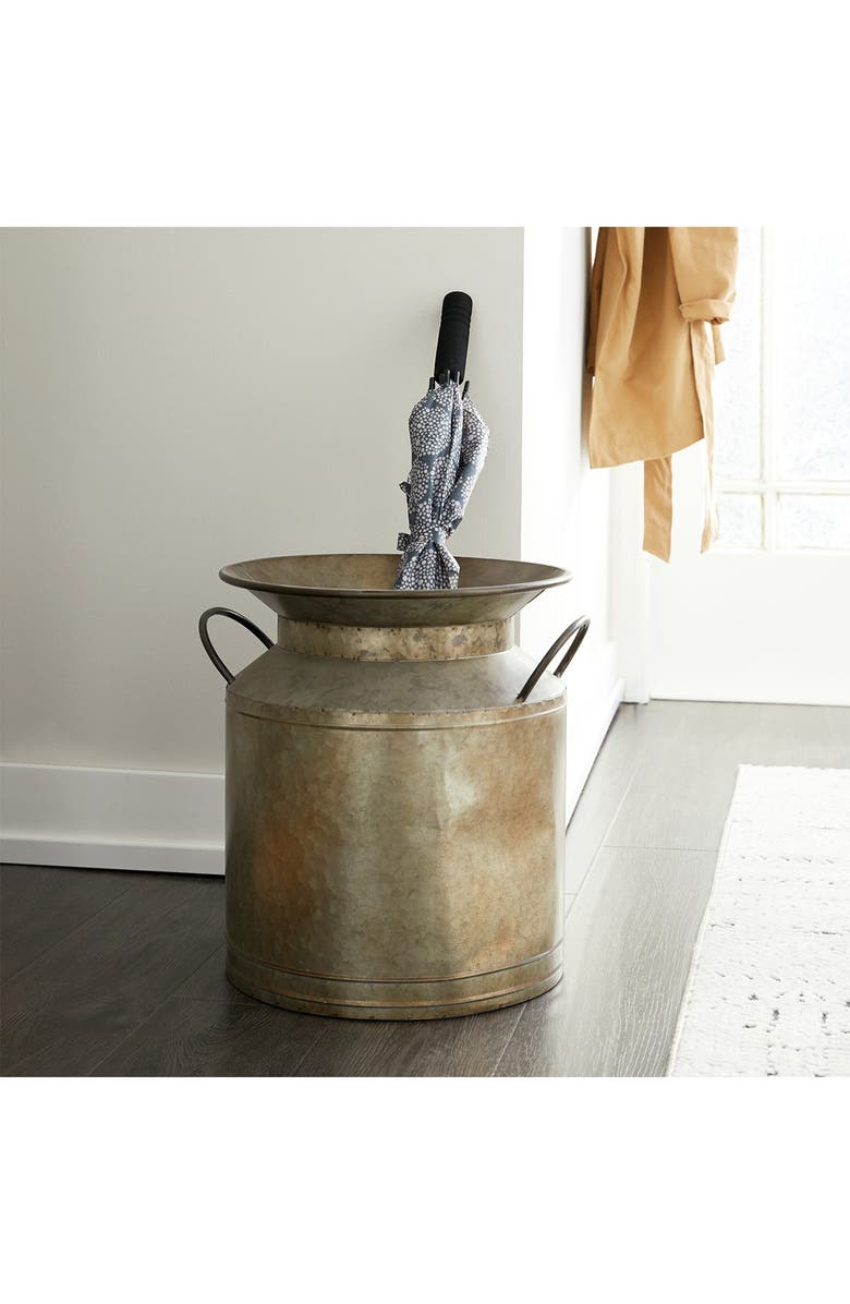 SONOMA SAGE HOME Gray Iron Farmhouse Decorative Jar - Set of 2, Alternate, color, 