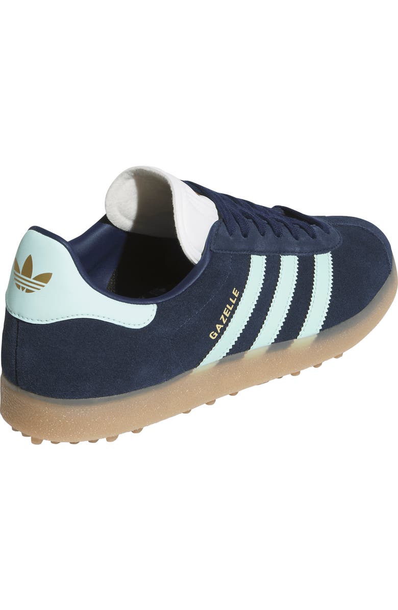 adidas Gazelle Golf Sneaker, Alternate, color, Indigo/ Mint/ White