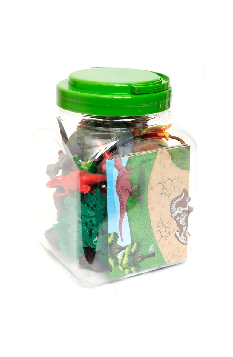 Boley Dinosaur Figure Bucket 40Pc Playset 28 Dino Figurines, Alternate, color, 