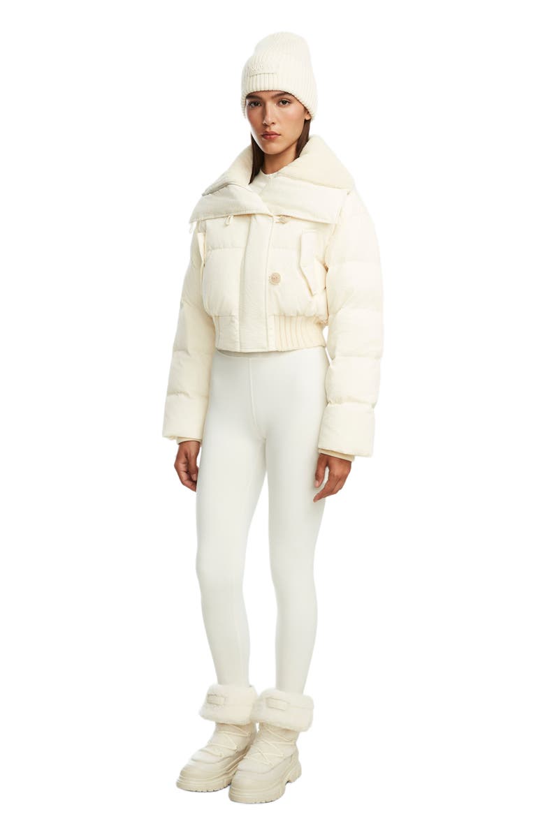 Rudsak YVETTE WOMEN'S CROP CORDUROY DOWN PUFFER, Alternate, color, 