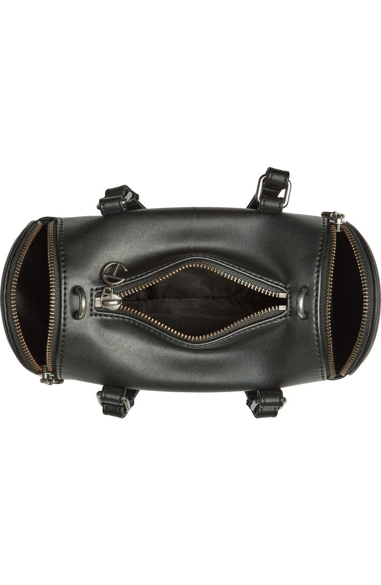 TELFAR Small Faux Leather Duffle Bag, Alternate, color,