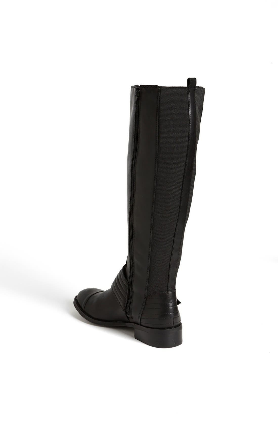 'Elmont' Boot, Alternate, color, BLACK EXTENDED CALF