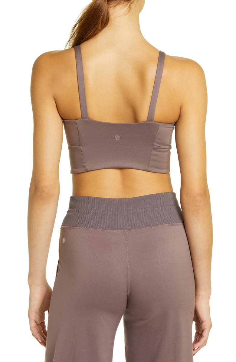 Zella Twist Around Renew Sports Bra, Alternate, color,