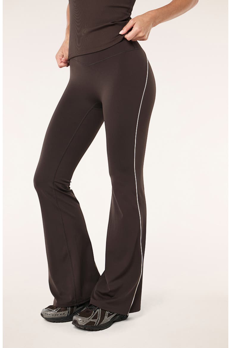 Preview Piping Leggings, Main, color, COFFEE