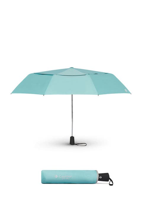 Vrae 42 Inch Sodalis Travel Umbrella, UPF 50+ Sun Protection