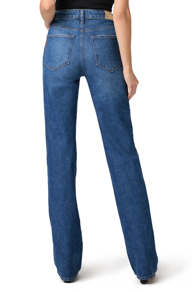 Stevie High Waist Bootcut Jeans, Alternate, color, CALAIS
