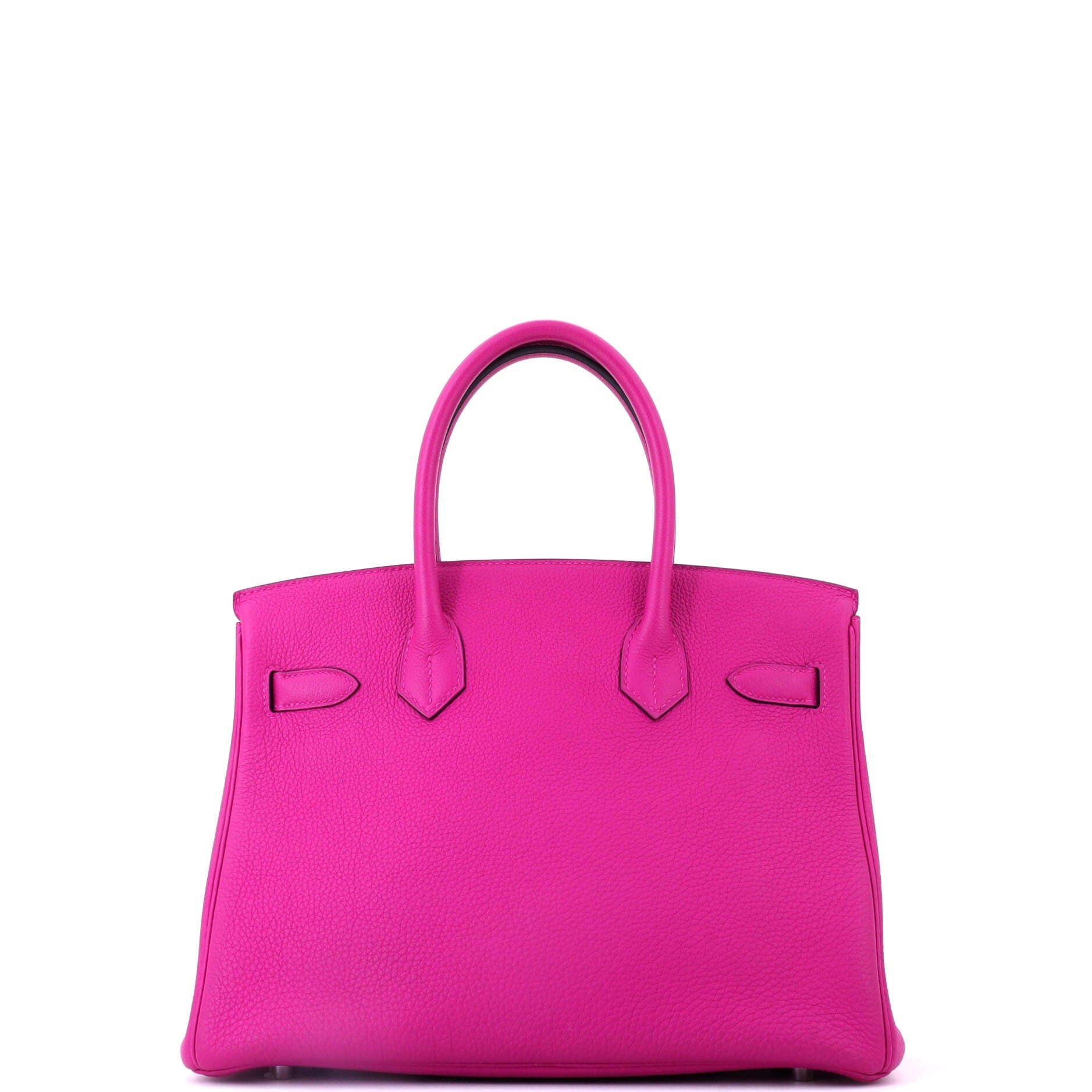 Pre-Owned Hermes Birkin Handbag Pink Togo with Palladium Hardware 30, Alternate, color, Rose Pourpre