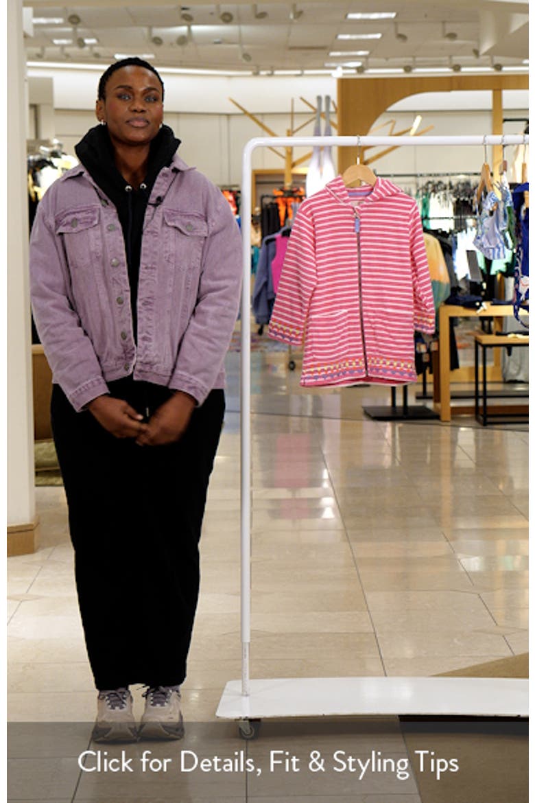 Kids' Romie Terry Cloth Zip Cover-Up video