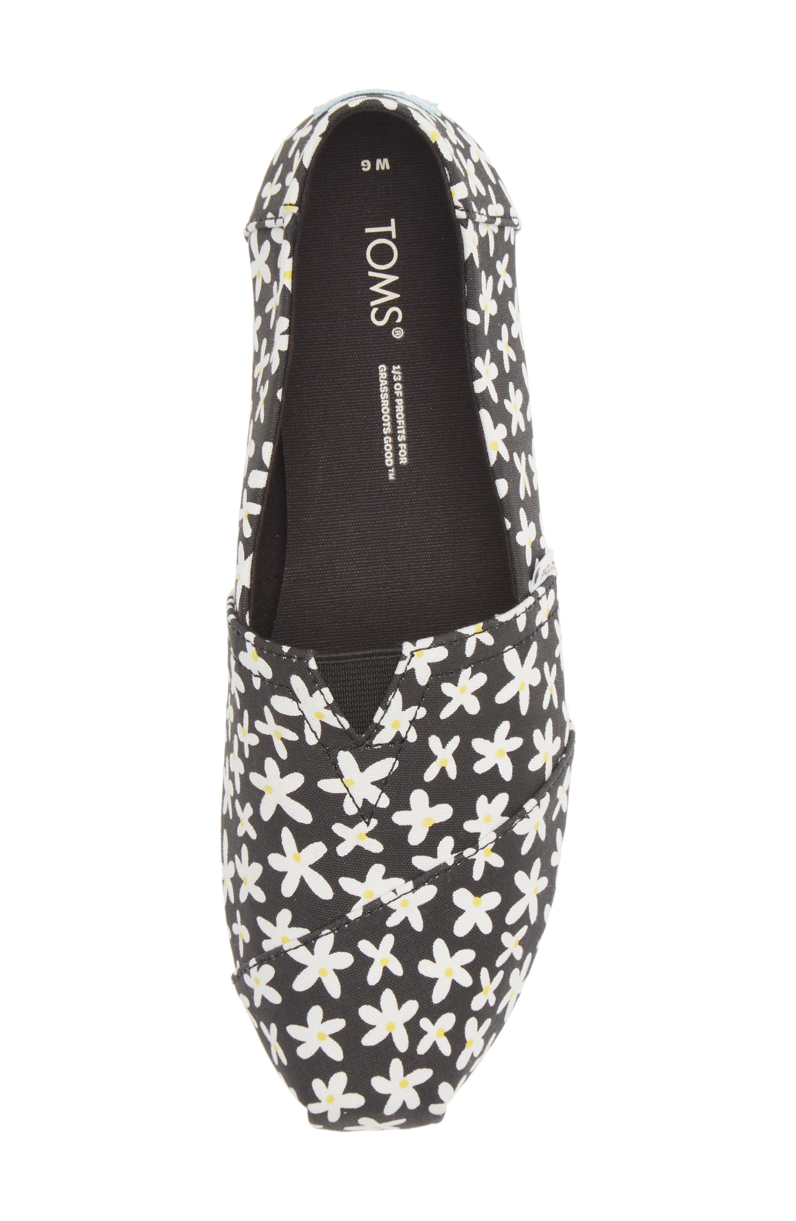 TOMS Alpa Canvas Slip-On Sneaker, Alternate, color, 