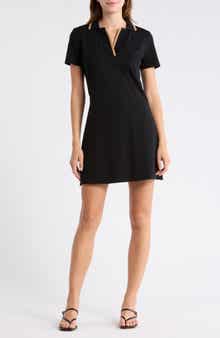 BOSS Short Sleeve Polo Shirtdress