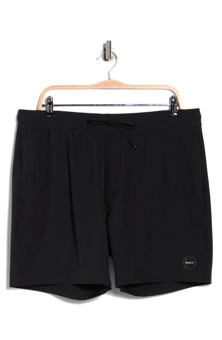 RVCA Swim Trunks, Main, color, Black