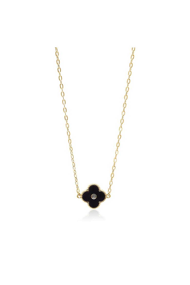 Arden Necklace, Main, color, Black