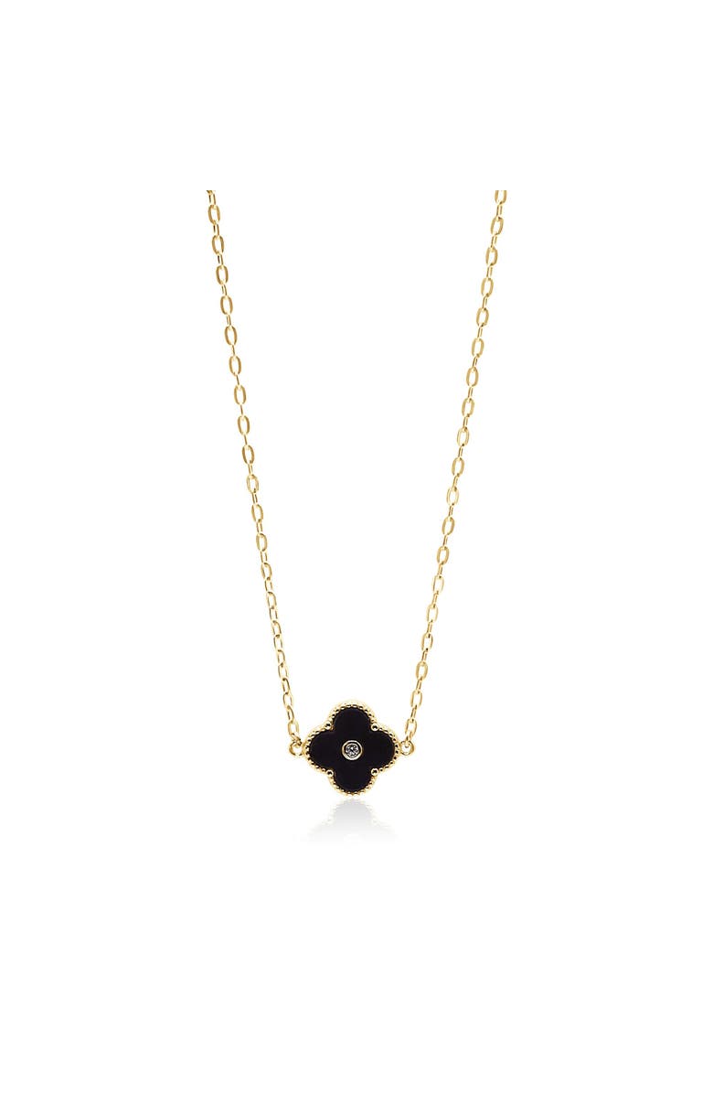 Bowood Lane Arden Necklace, Main, color, Black