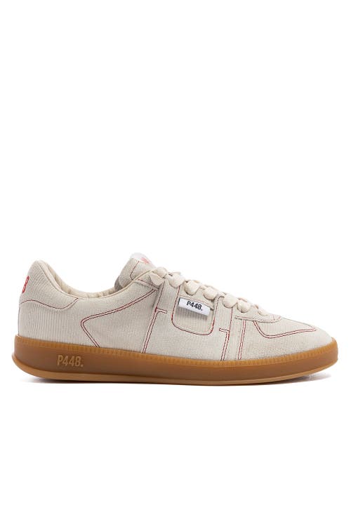 P448 Monza Sneaker in Stitch Grey at Nordstrom, Size 38