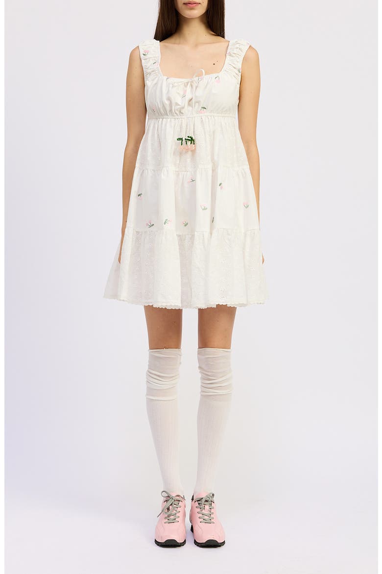 babydoll dress cotton Willow Linen Small JACQUIE THE LABEL Women's Cherie