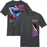 E2 APPAREL Men's Charcoal Rajah Caruth HendrickCars.com Car T-Shirt