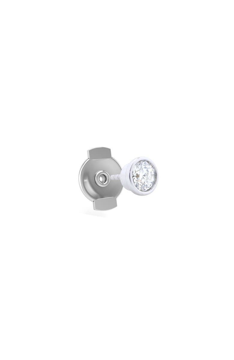 Seed2Stone The Starlet Diamond Back-Off Single Stud, Main, color, White Gold