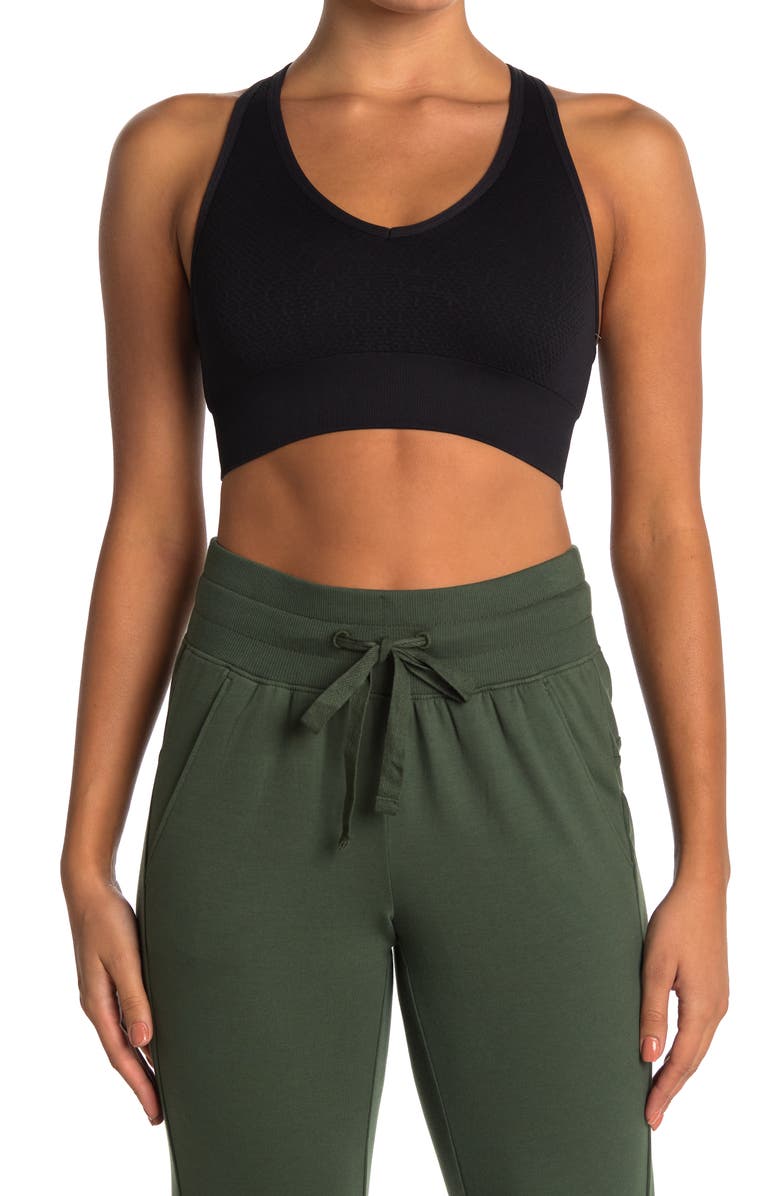 Z by Zella Aspire Seamless Bra, Main, color, 