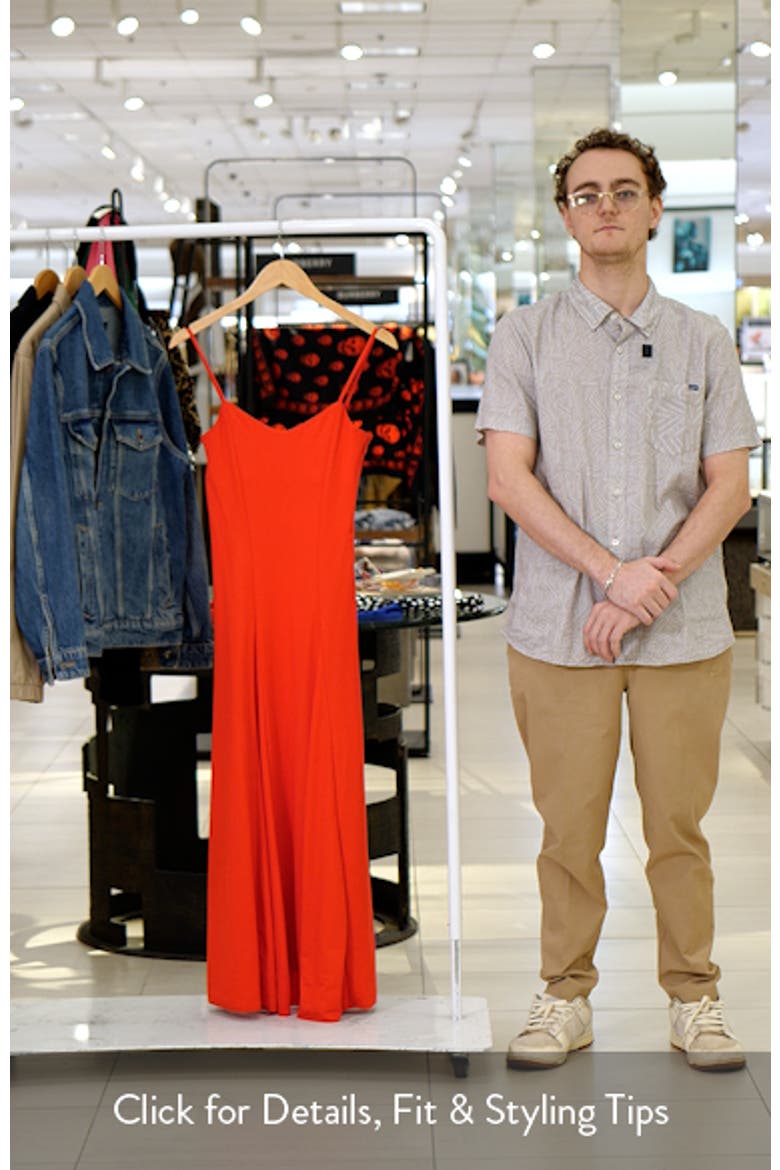 Dot Sleeveless Maxi Dress video