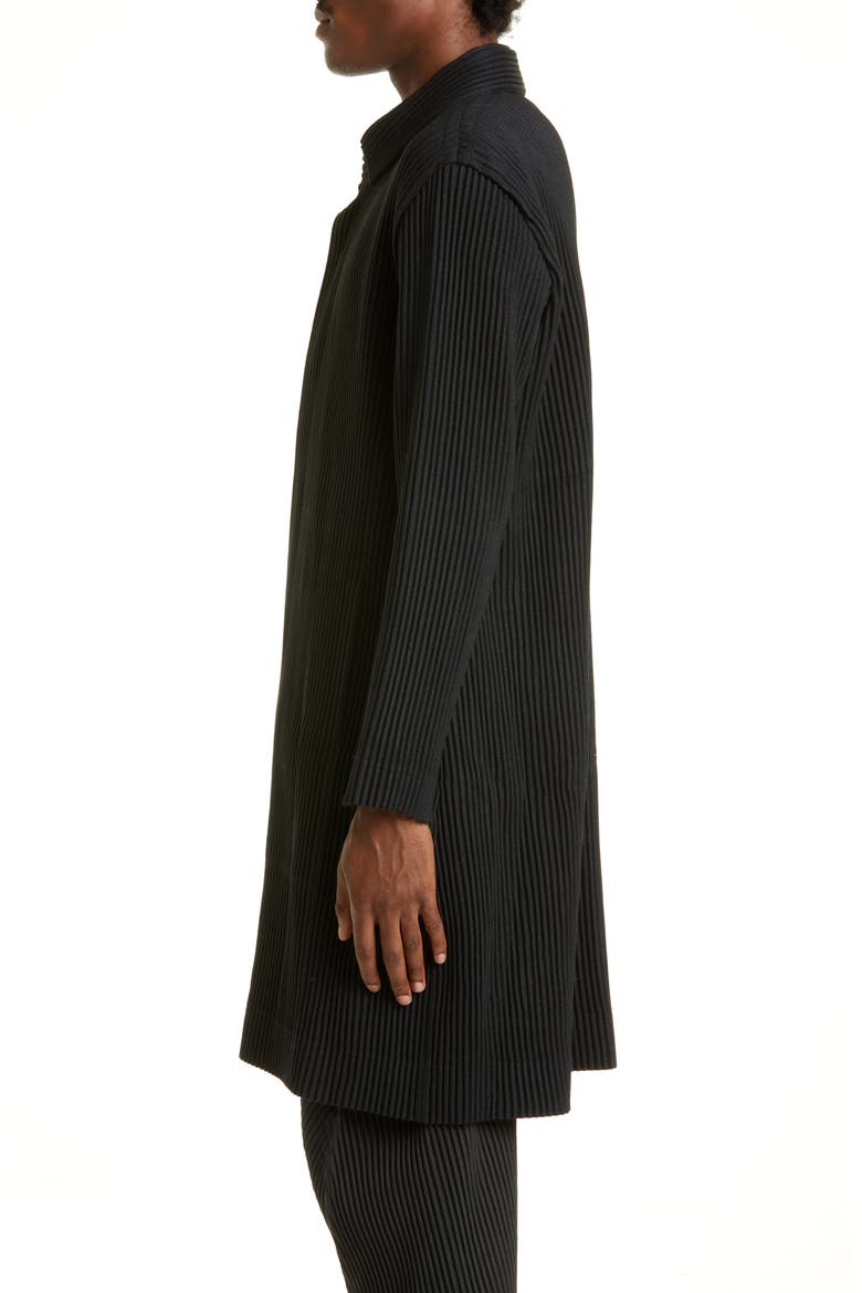 Wool Like Topcoat, Alternate, color, BLACK