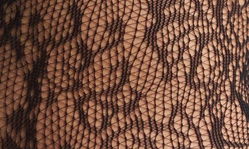 Stems Crystal Lace Tights In Black