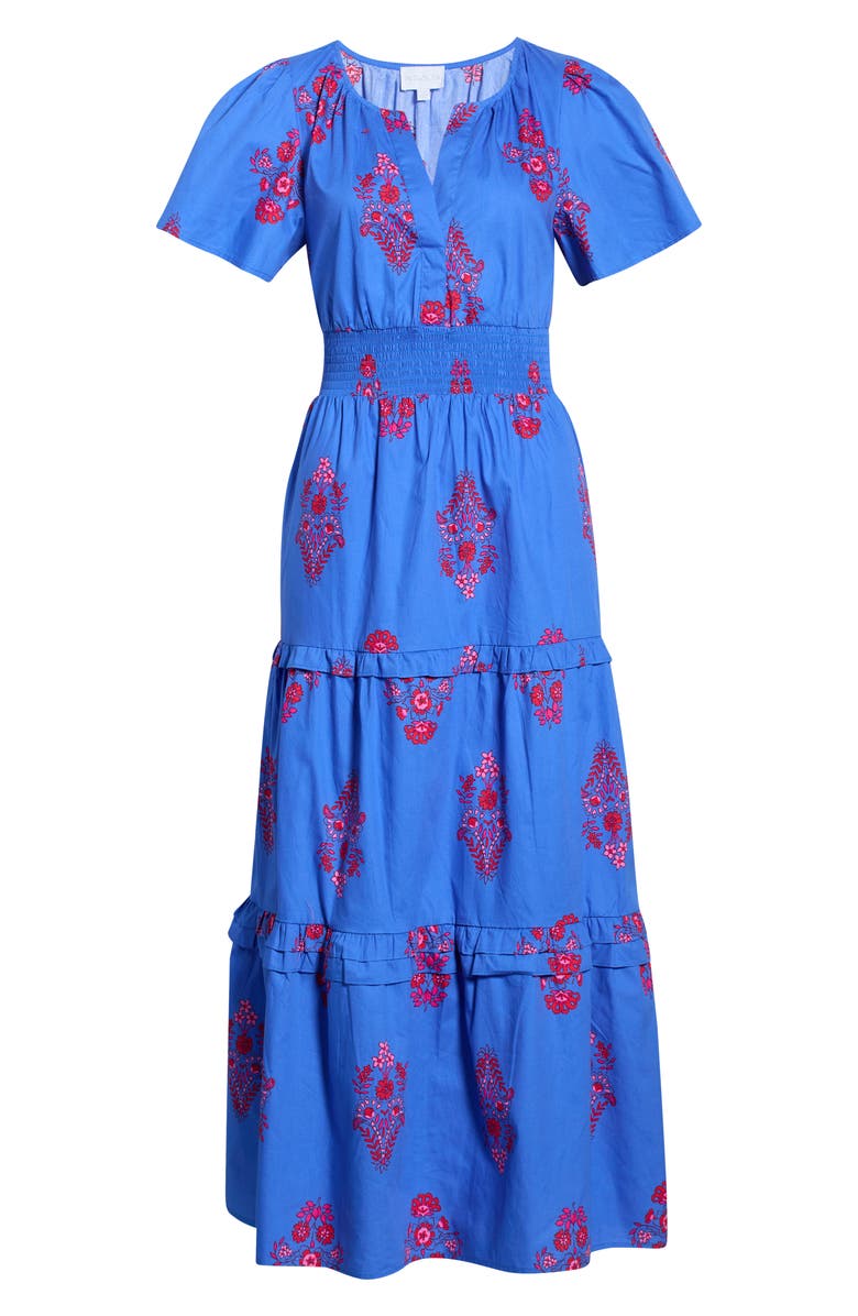 SUGARLIPS Shayna Floral Print Maxi Dress, Alternate, color, 