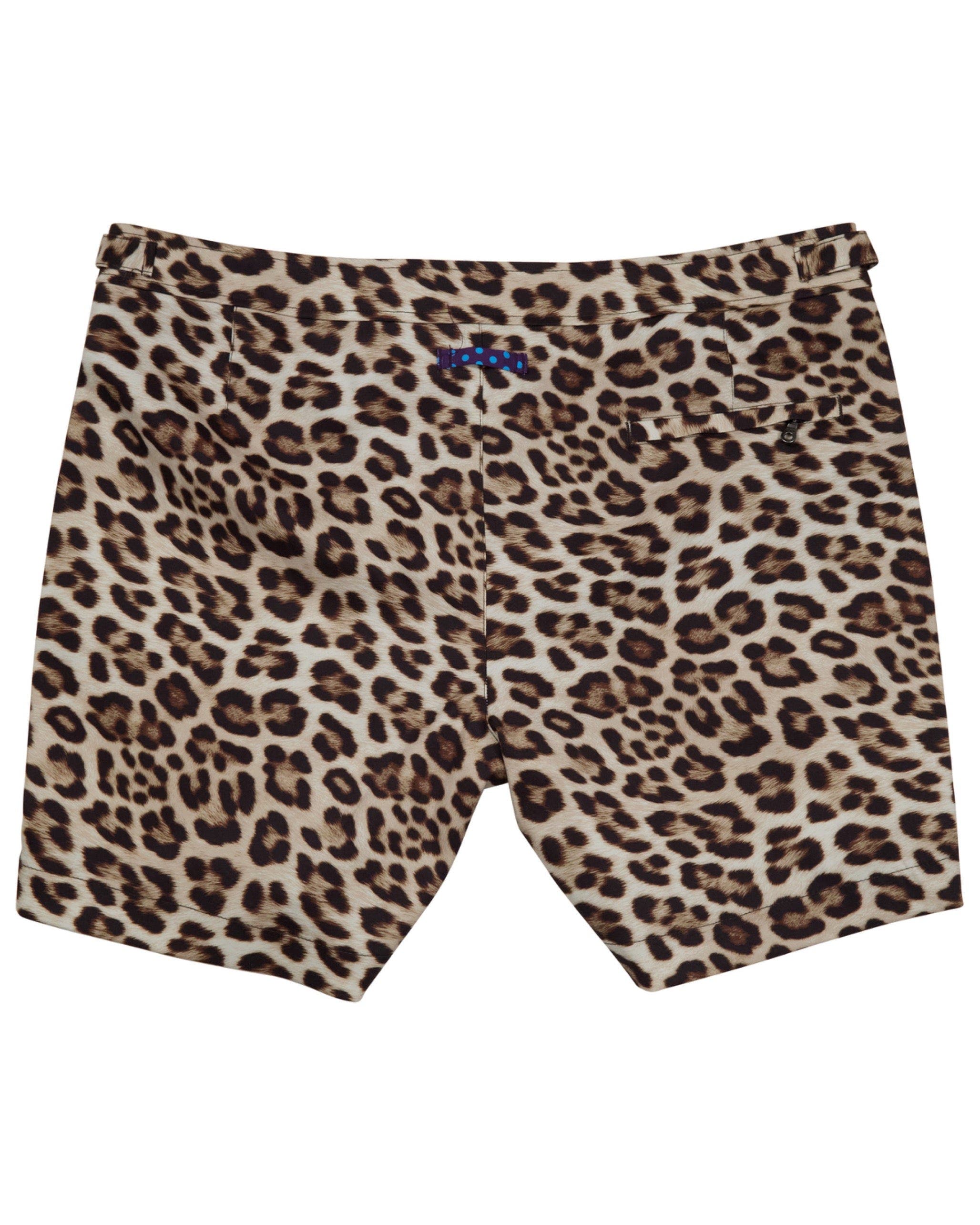 Lords of Harlech Leopard Mens Tailored Swim Short (Men) | Nordstrom