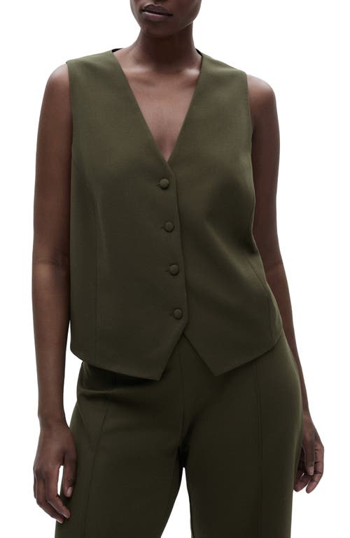MANGO MANGO SUIT WAISTCOAT WITH BUTTONS