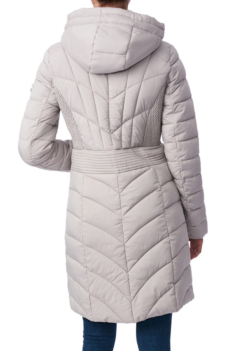 Packable Hooded Walker Coat, Alternate, color, OPAL GREY