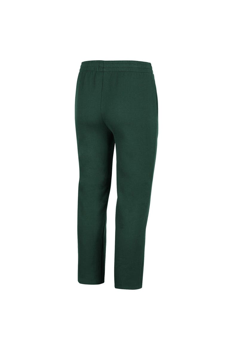 Men's Colosseum Green Colorado State Rams Fleece Pants, Alternate, color, Green