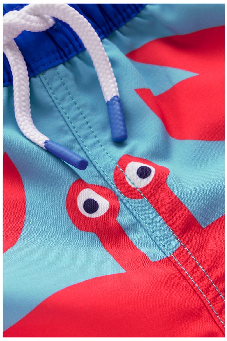Kids' Print Swim Trunks, Alternate, color, CRAB
