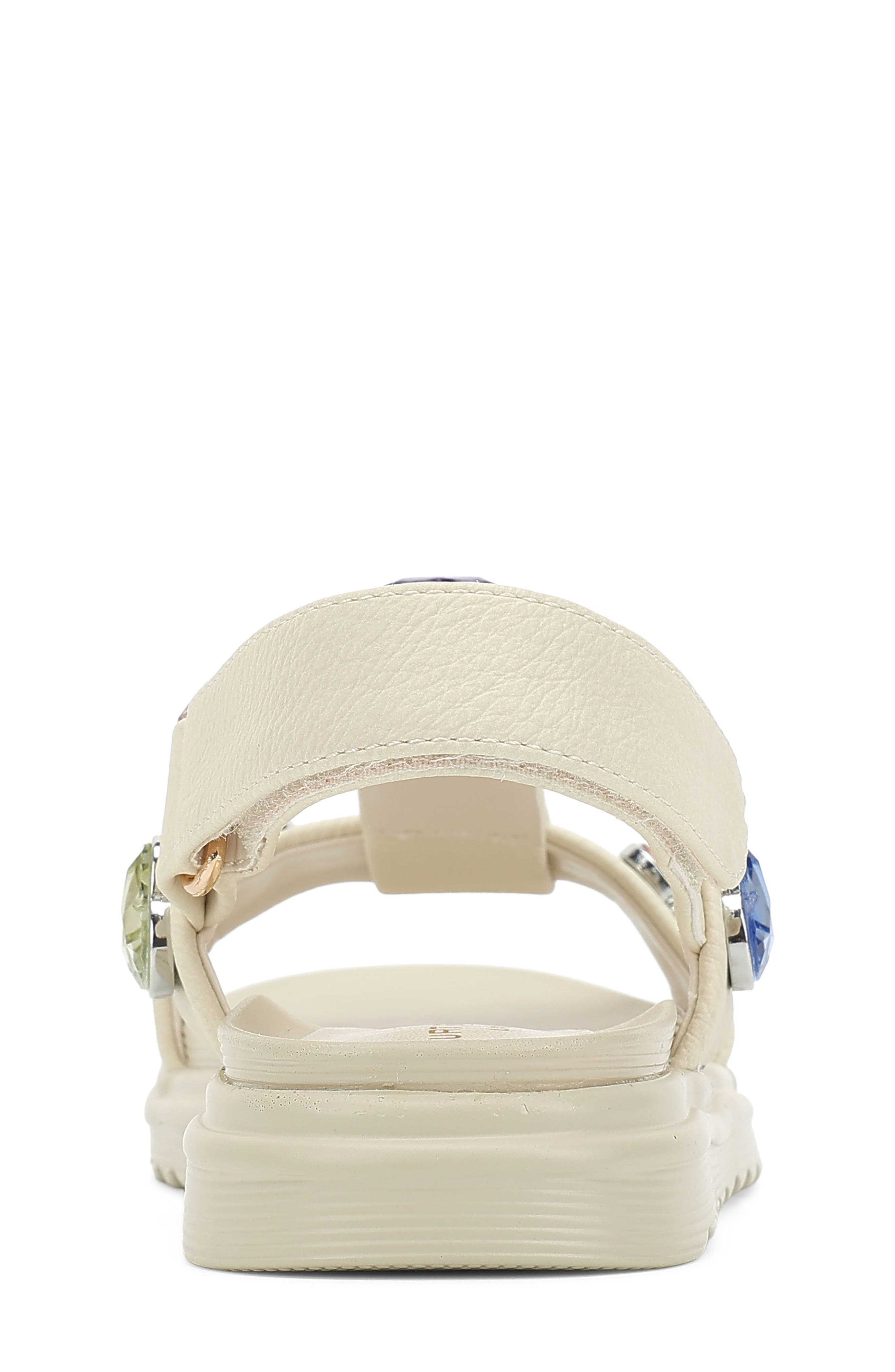 Kurt Geiger London Kids' Mini Orson Heart Slingback Sandal, Alternate, color, Bone