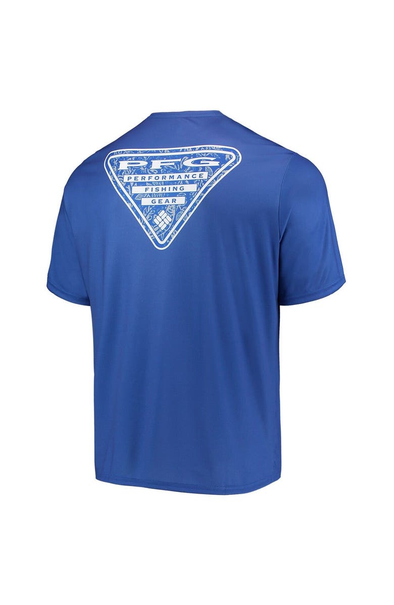 Columbia Men's Columbia Royal Kentucky Wildcats Terminal Tackle Omni-Shade T-Shirt, Alternate, color, Royal