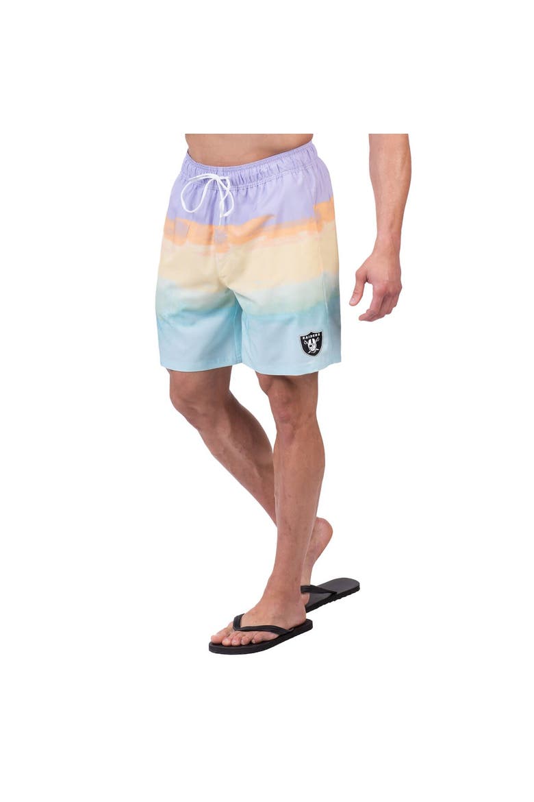 Men's G-III Sports by Carl Banks Las Vegas Raiders Perfect Game Volley Shorts, Alternate, color, Yellow