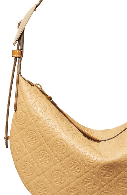 Tory Burch T-monogram Jacquard Crescent Shoulder Bag